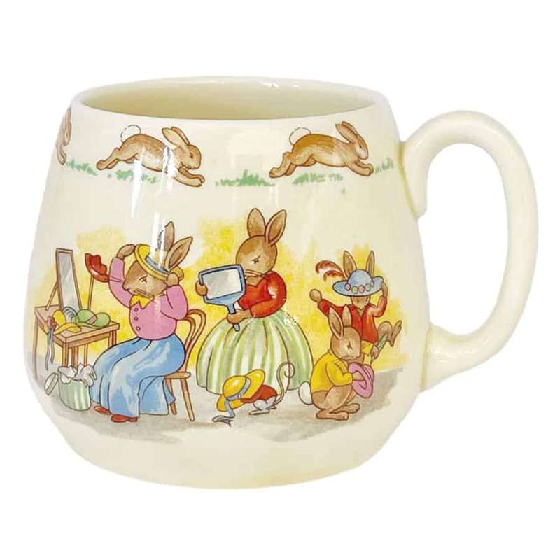Royal Doulton Christening Bunnykins Mug Dress Up