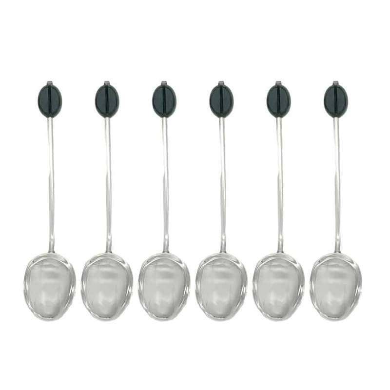 Hallmarked Silver Birmingham 1931 Coffee Bean Spoons