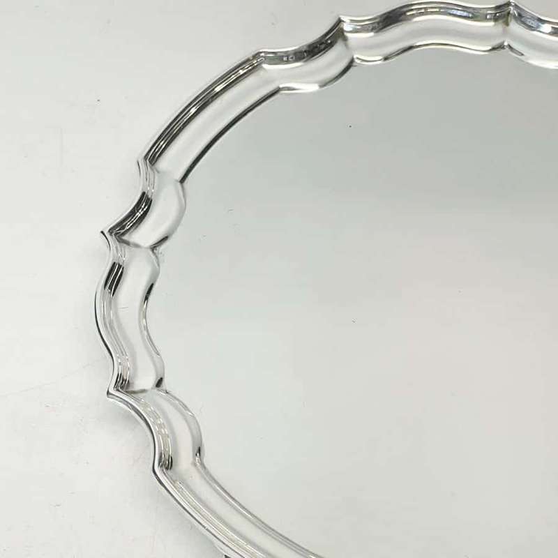 Hallmarked Silver Salver Sheffield 1938 James Dixon