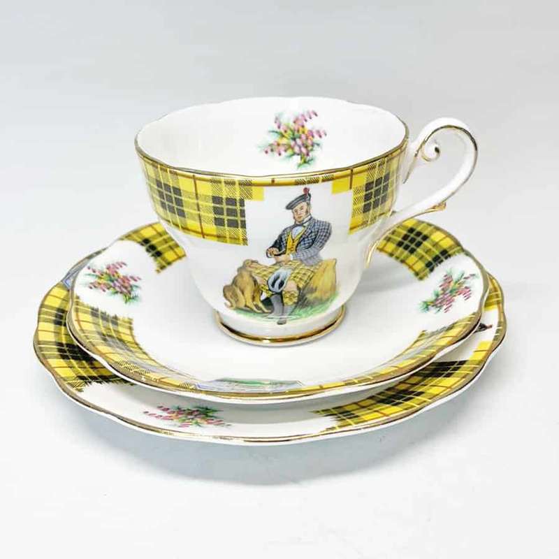 Royal Stafford Bonnie Scotland Trio Clam Campbell
