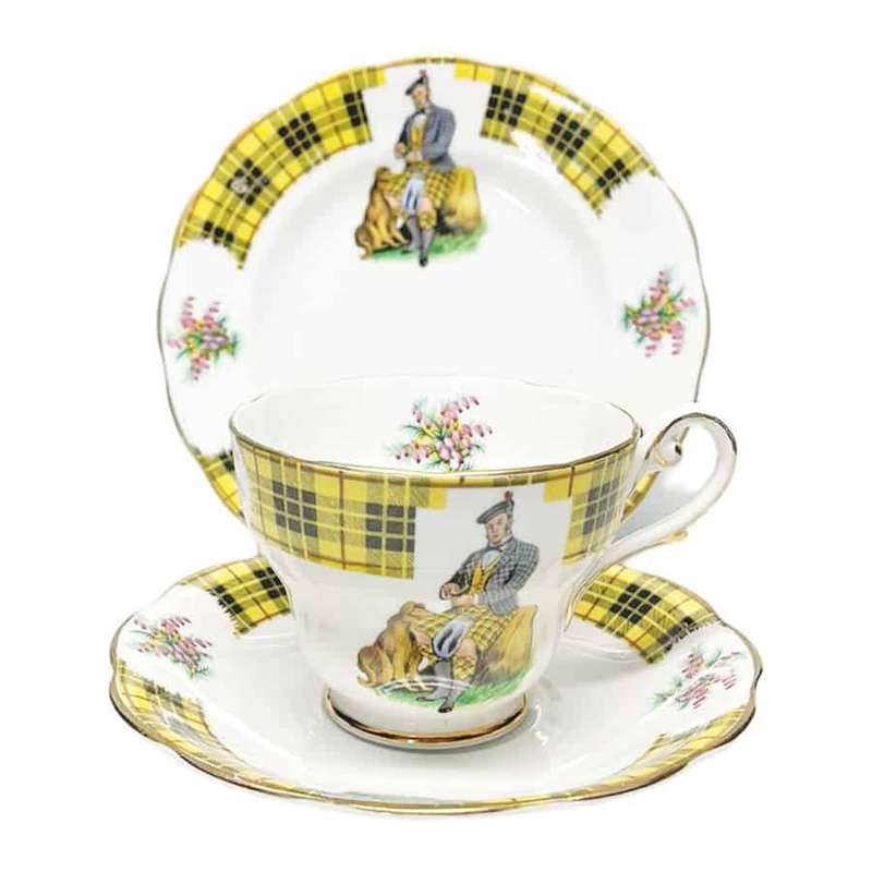 Royal Stafford Bonnie Scotland Trio Clam Campbell