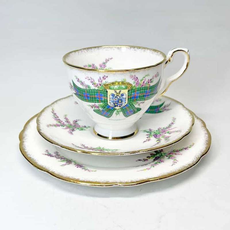 Royal Stafford Tartan Series Trio Davidson