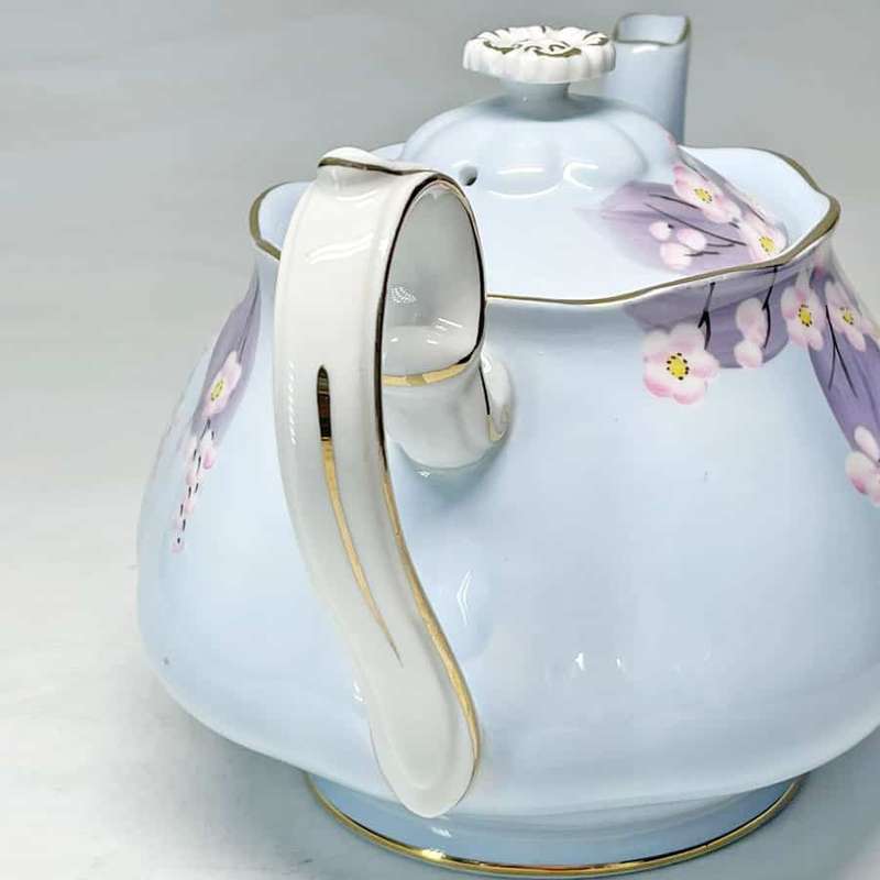 Royal Albert Crown China Tea Pot 2149 Pink Floral