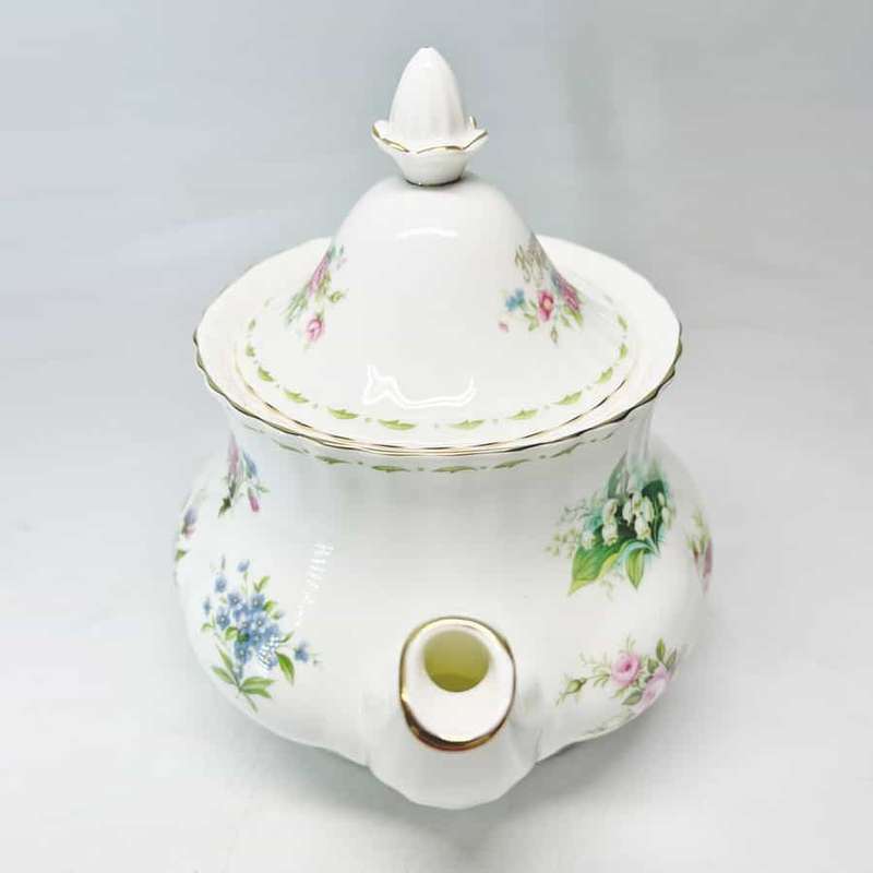 Royal Albert Flowers Of The Month Tea Pot