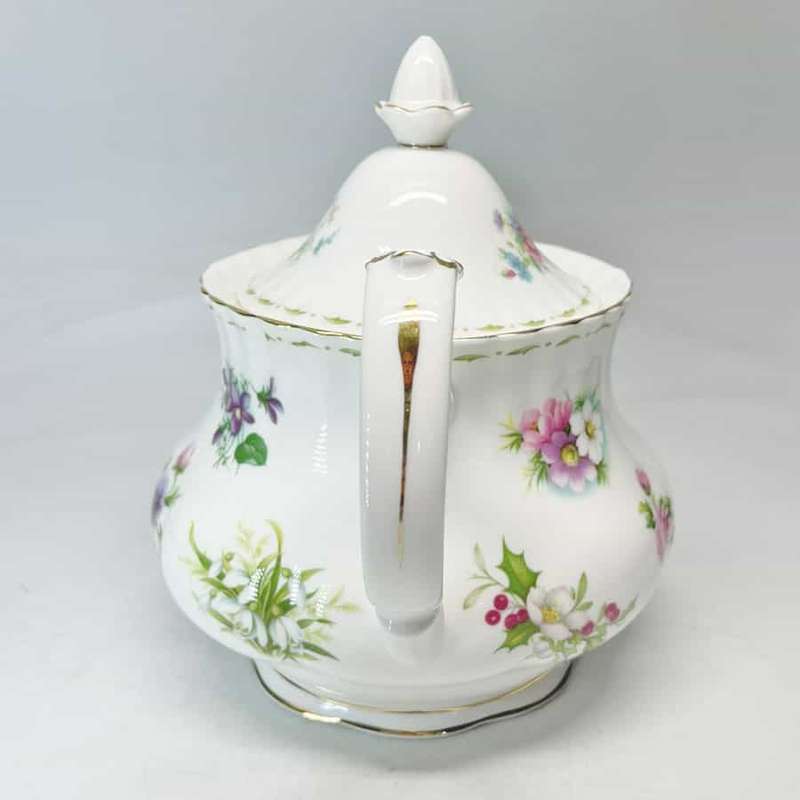 Royal Albert Flowers Of The Month Tea Pot