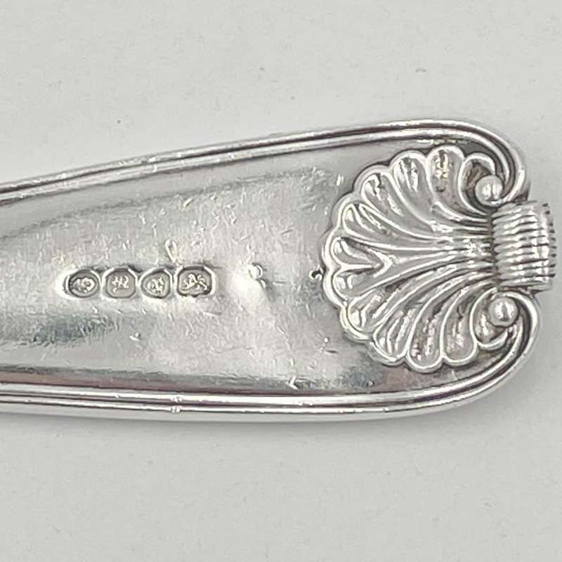 Silver Shell Pattern Basting Spoon London 1796