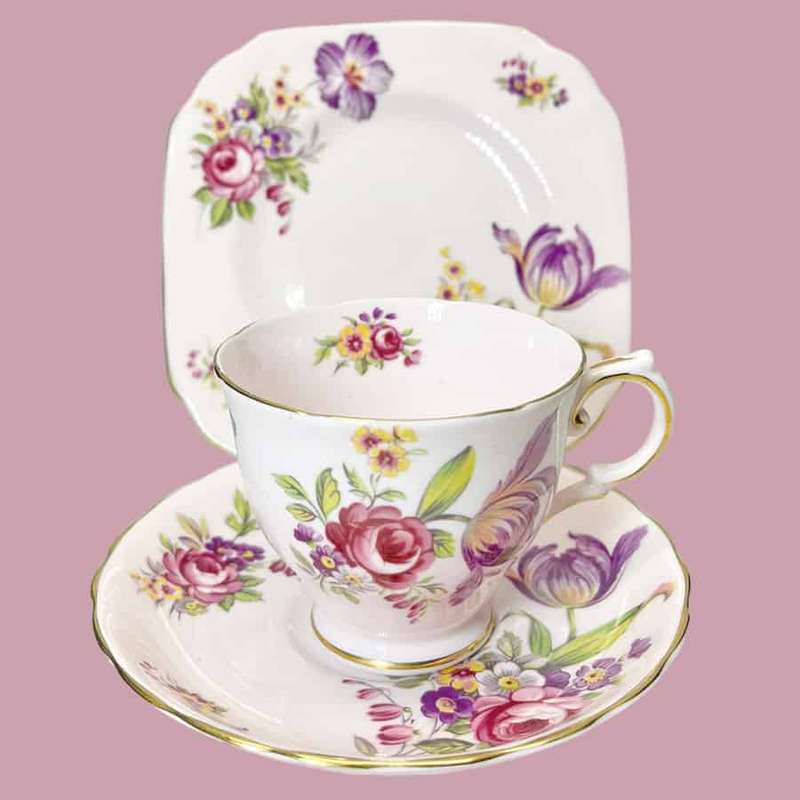 Tuscan China Montrose Tea Trio 9493