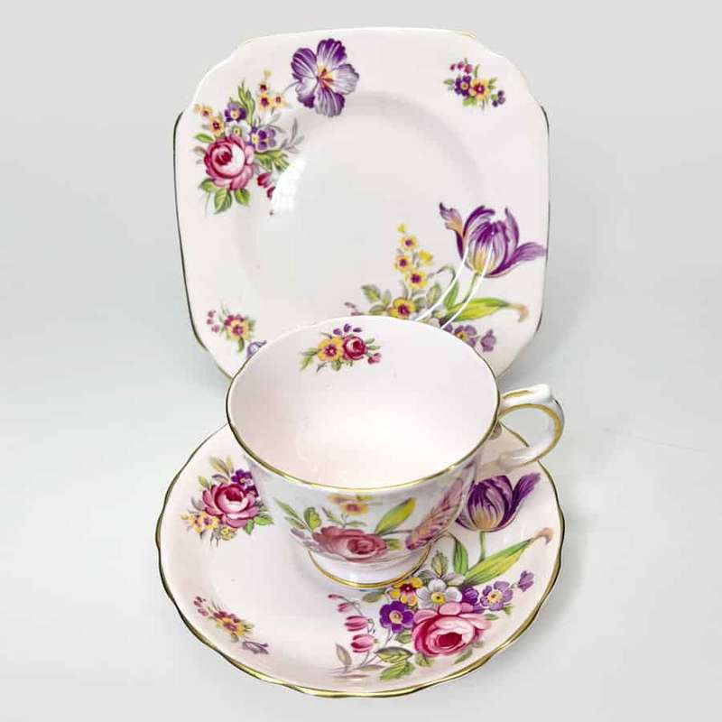 Tuscan China Montrose Tea Trio 9493