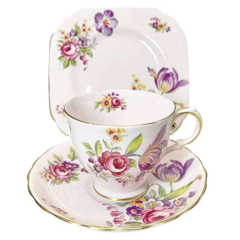 Tuscan China Montrose Tea Trio 9493