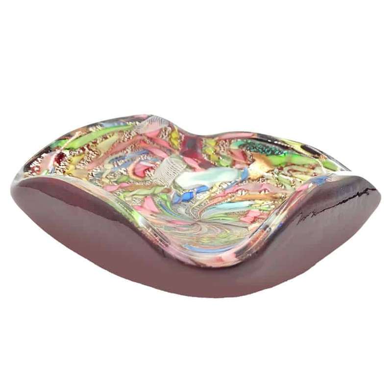 Arte Vetraria Muranese Murano Tutti Frutti Bowl