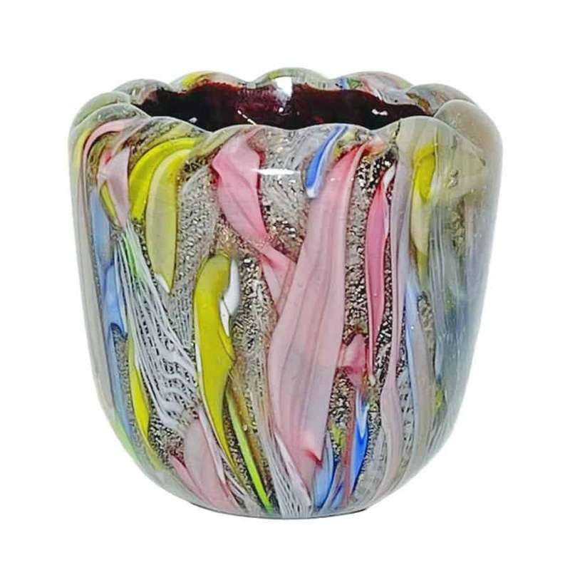 Arte Vetraria Muranese Murano Tutti Frutti Vase