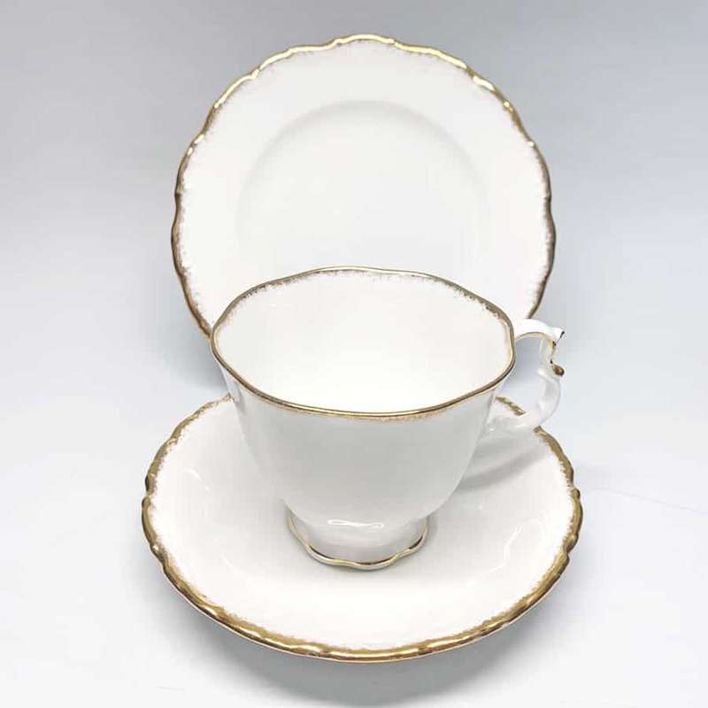 Royal Albert Snow Queen Tea Trio
