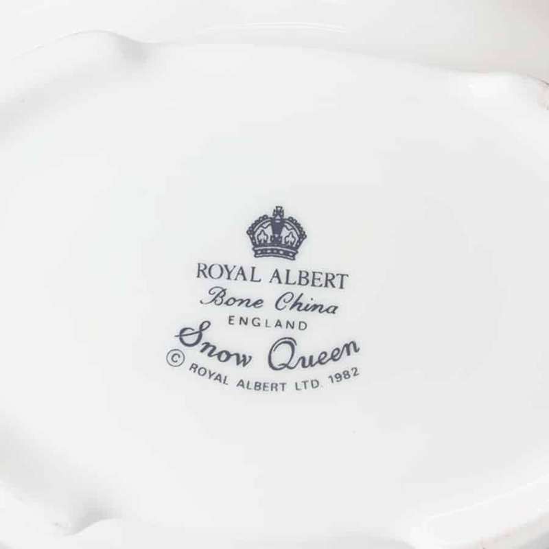 Royal Albert Snow Queen Tea Large Cake Plate