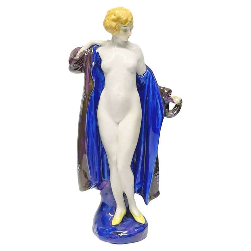 A Rare Royal Doulton The Bather Figurine