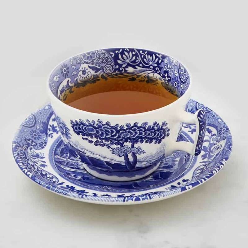 Copeland Spode Blue Italian Tea Duo