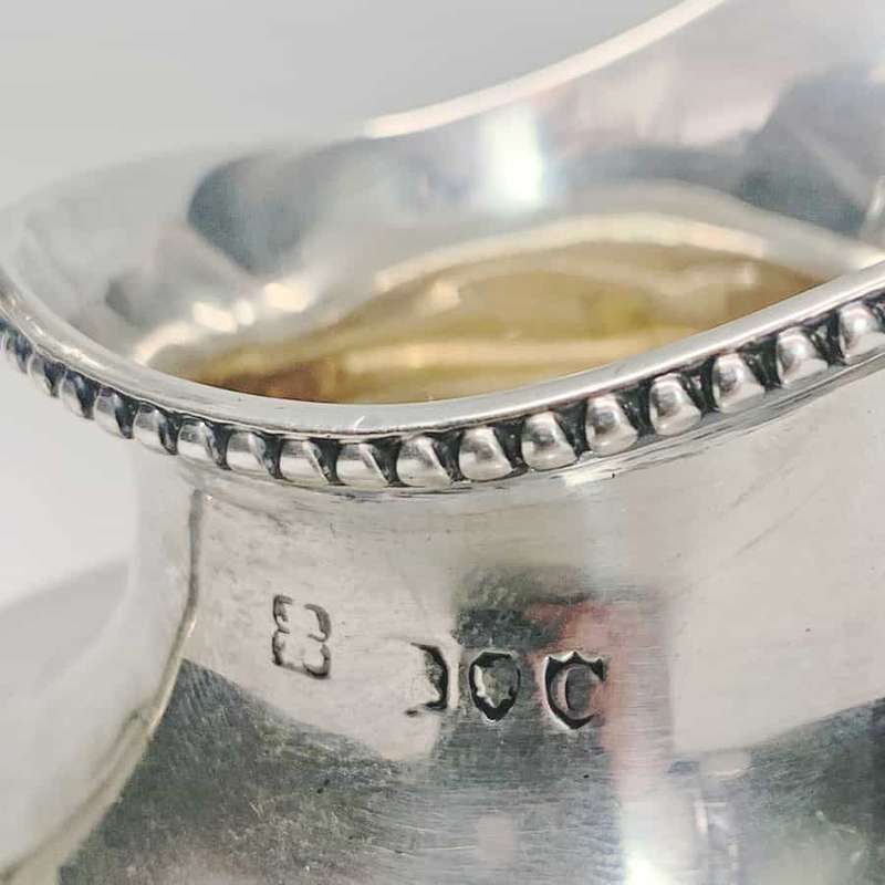 Hallmarked  Silver Milk Jug London 1889 John Aldwinckle