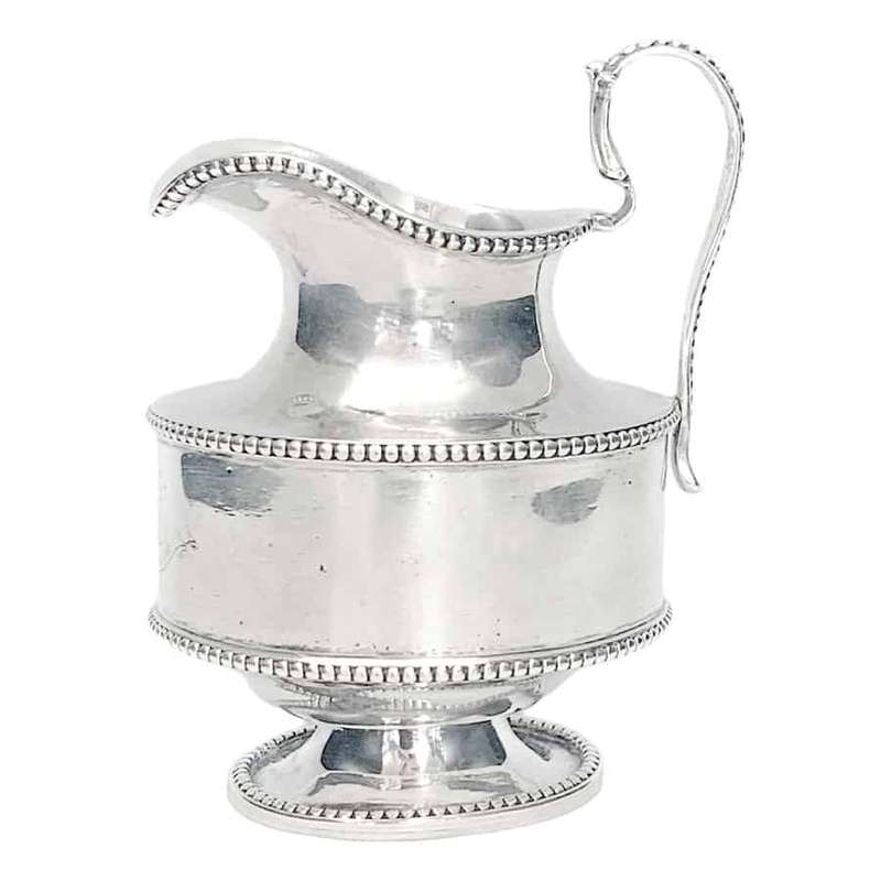 Hallmarked  Silver Milk Jug London 1889 John Aldwinckle