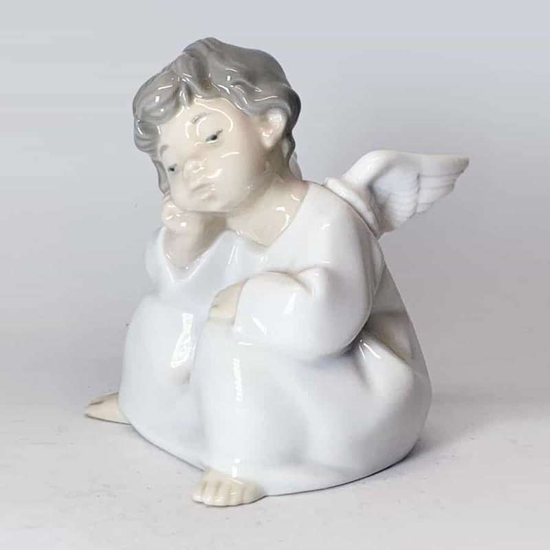 Lladro Angel Thinking 4539