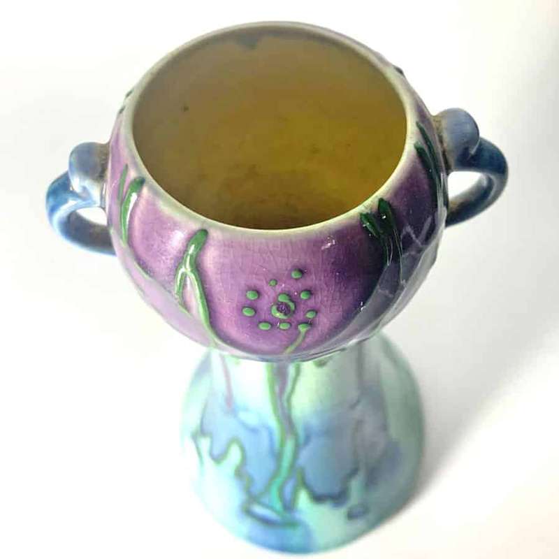 Minton Pottery Secessionist Art Nouveau Poppy Vase C1910