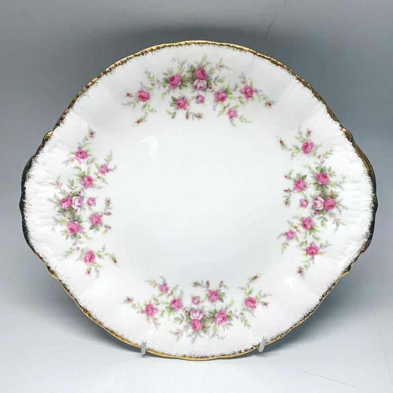 Paragon Victoriana Rose Tea Cake Plate