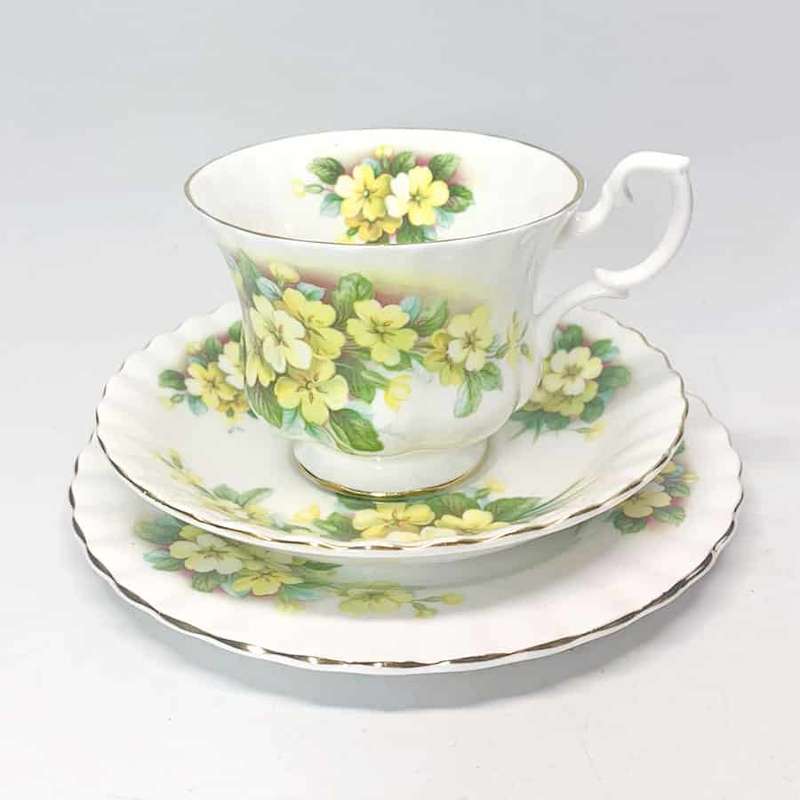 Royal Albert Primrose Tea Trio