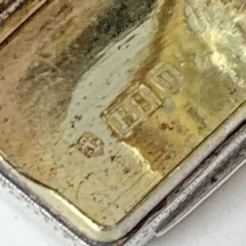 Victorian Sterling Silver Vinaigrette By Edward Smith Birmingham 1852