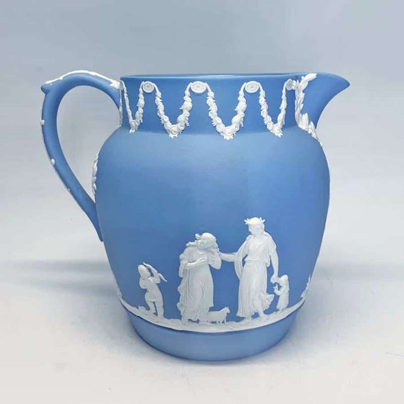 Wedgwood Blue Jasper Large Jug
