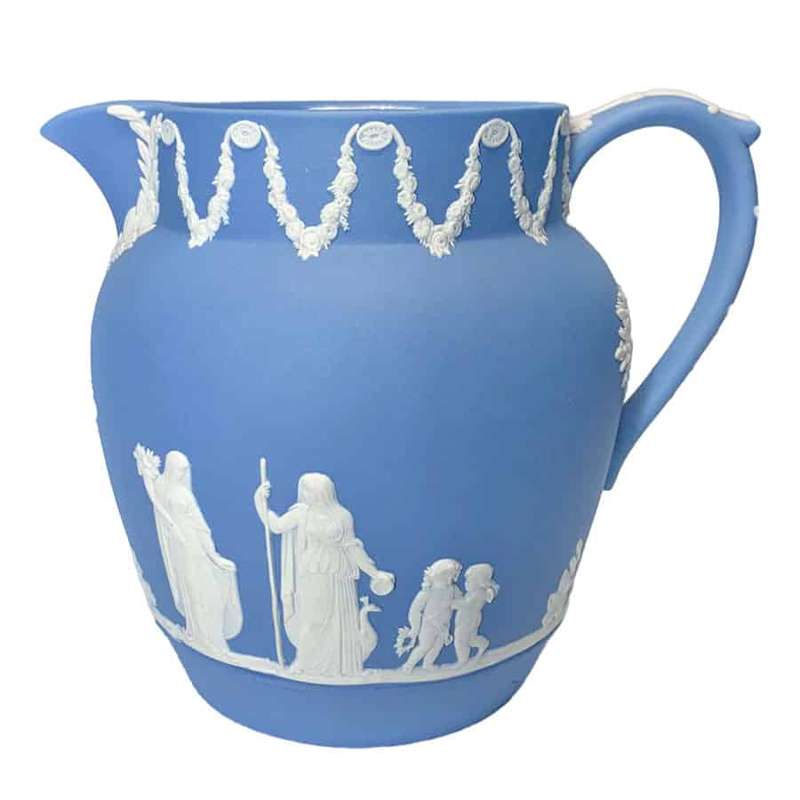 Wedgwood Blue Jasper Large Jug