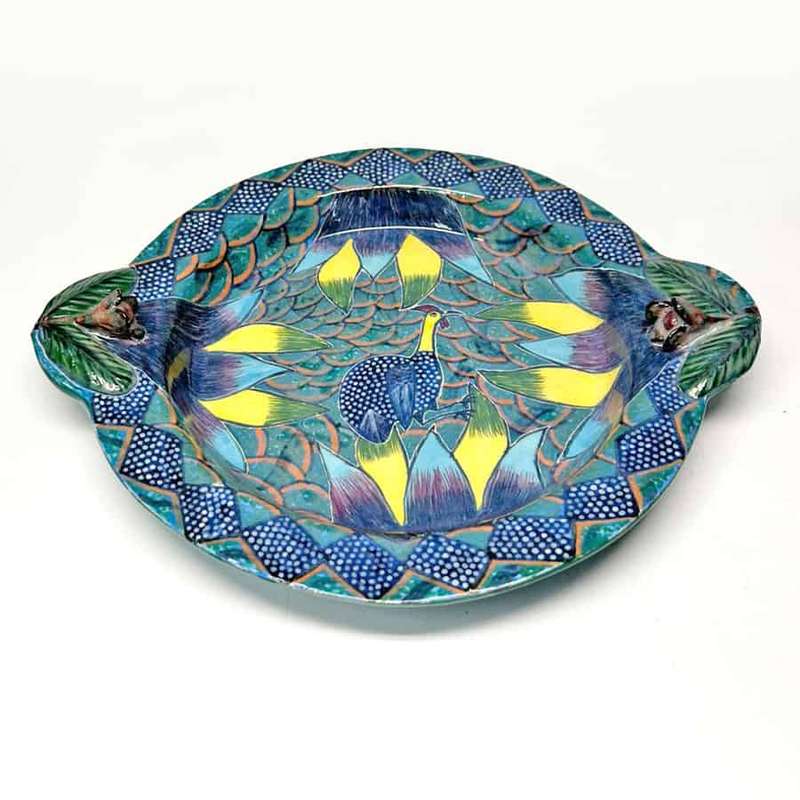 Ardmore Studio Guinea Fowl Bowl By Mokuphiwa 2000