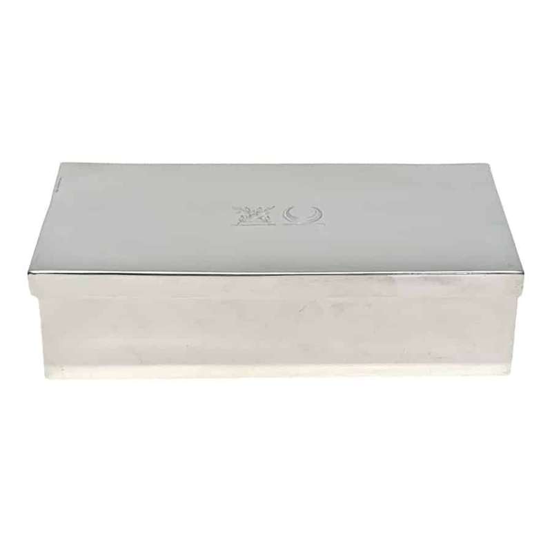 Edwardian Hallmarked Silver Hunters Lunch Box London 1901