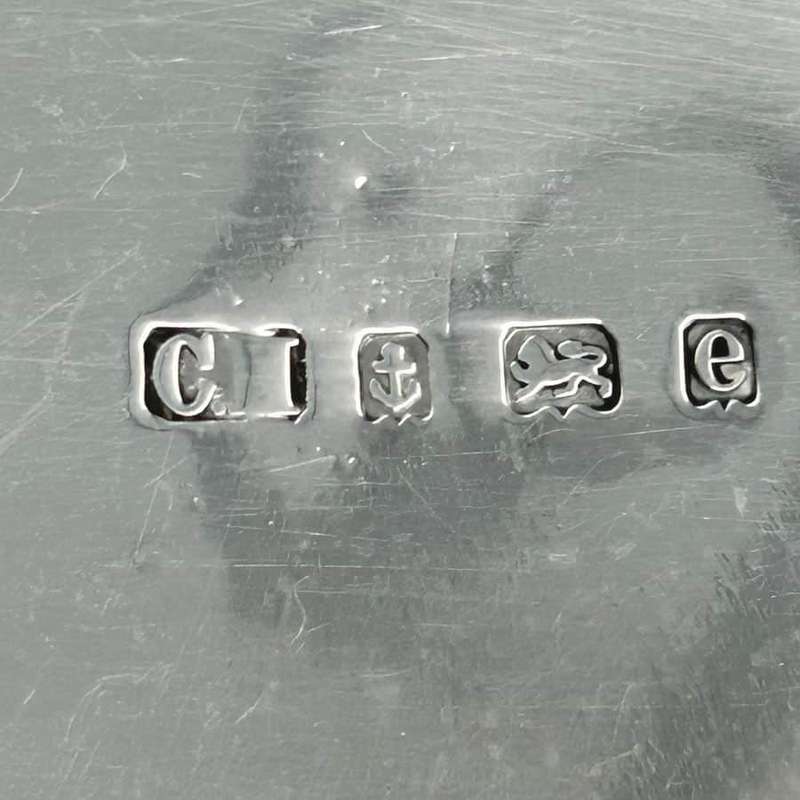 Hallmarked Silver Reynolds Angels Trinket Box Birmingham 1904