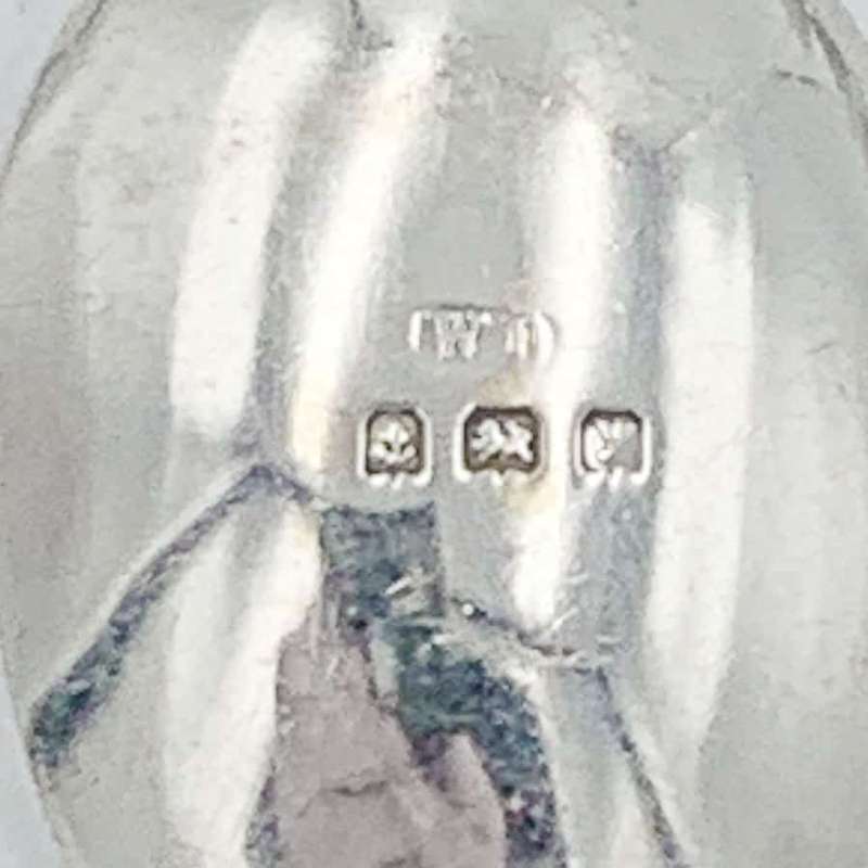Hallmarked Silver Apostle Tea Spoons Birmingham 1923