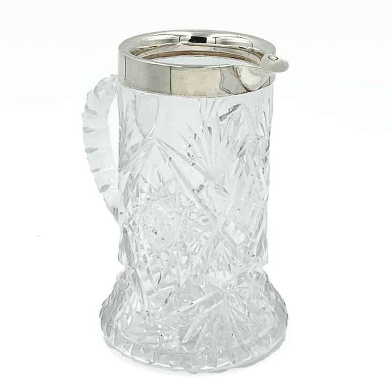 Hallmarked Silver Jug Judaica Birmingham 1902