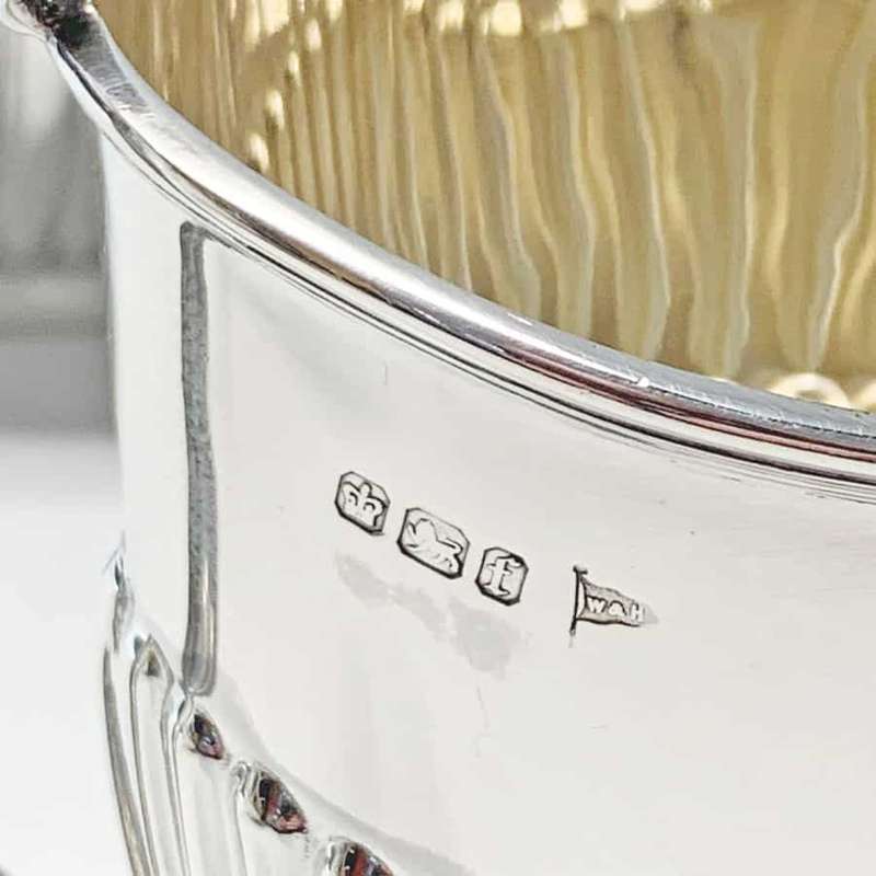 Late Victorian Hallmarked Silver Tea Service Sheffield 1898
