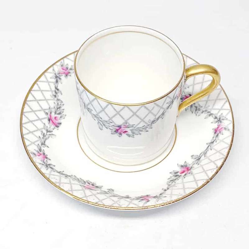 Paragon The Rose Garden Demitasse Duo C1904