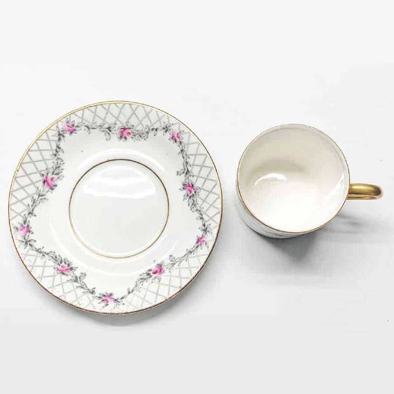 Paragon The Rose Garden Demitasse Duo C1904