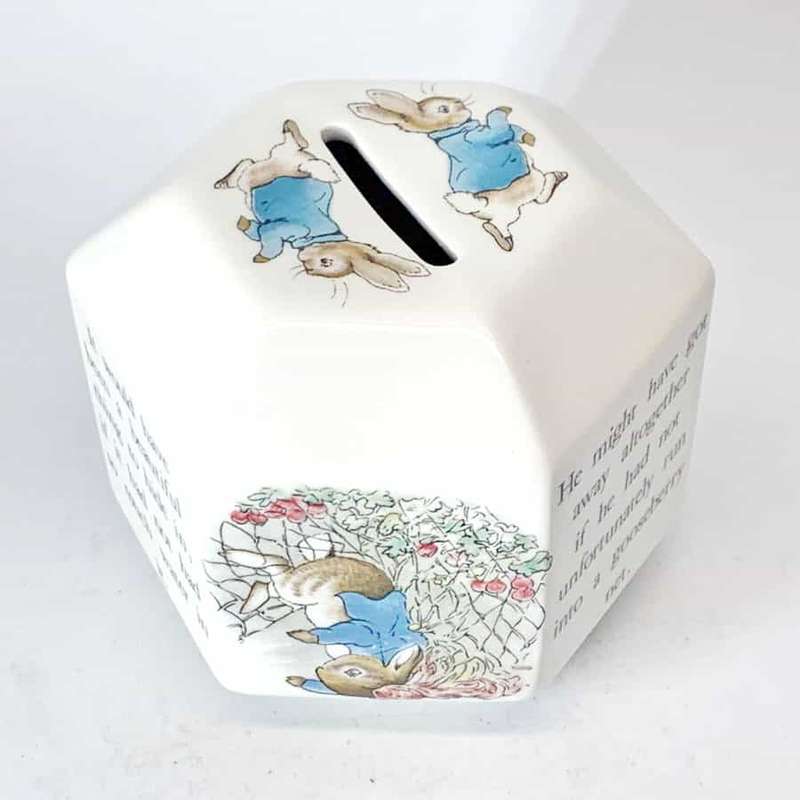 Wedgwood Beatrix Potter Peter Rabbit Money Box