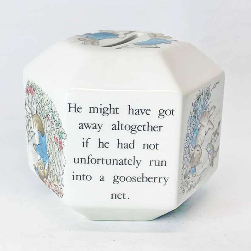 Wedgwood Beatrix Potter Peter Rabbit Money Box