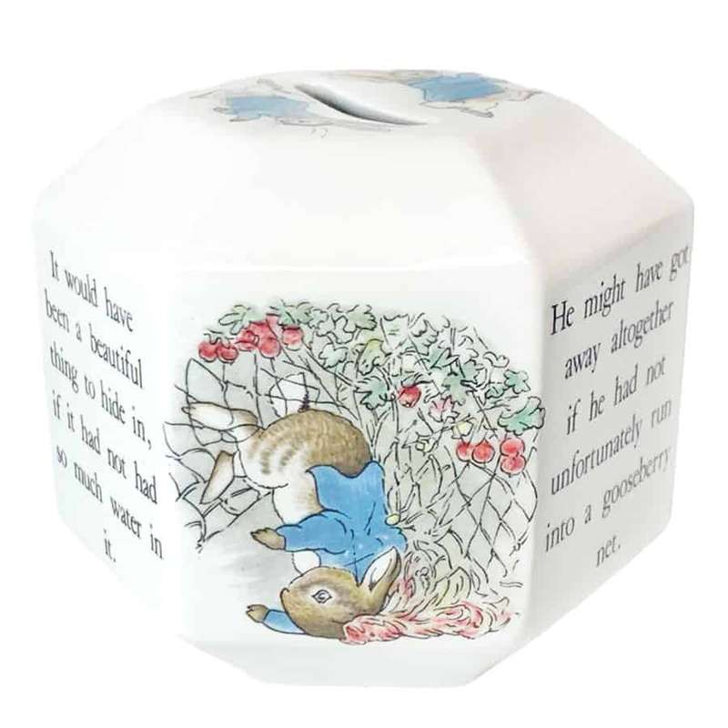 Wedgwood Beatrix Potter Peter Rabbit Money Box