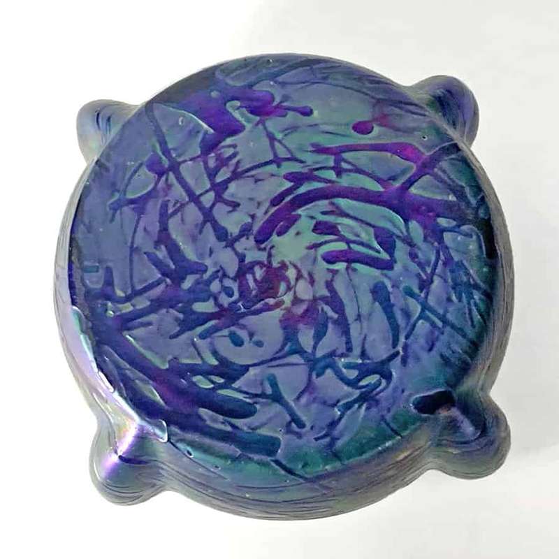 Wilhelm Kralik Art Nouveau Bacillus Dragonfly Inkwell C1905