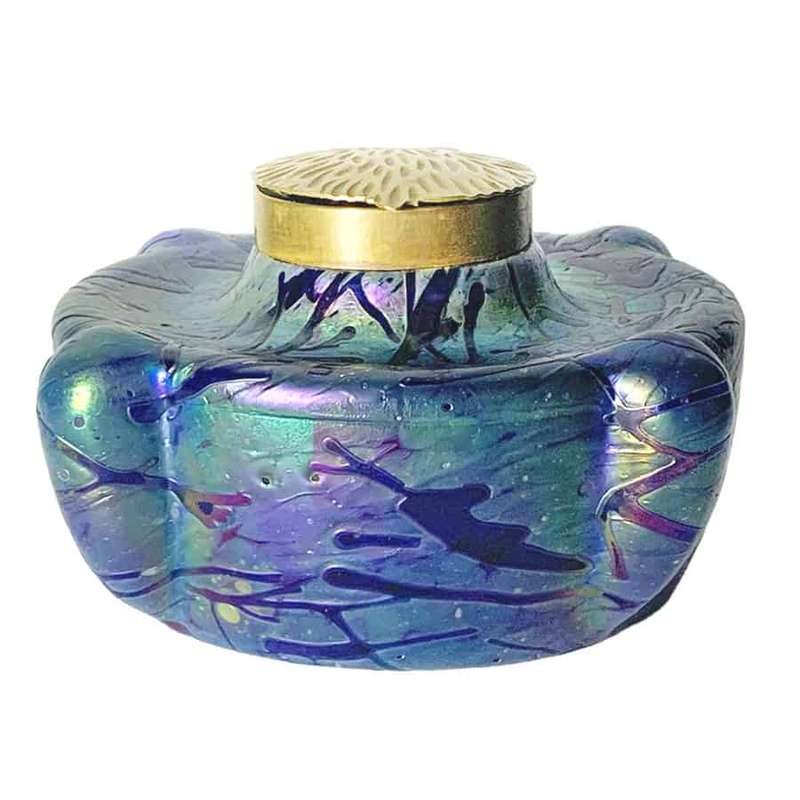 Wilhelm Kralik Art Nouveau Bacillus Dragonfly Inkwell C1905