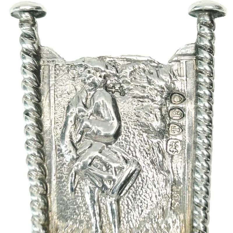 Cape Style Dutch Silver Miniature Chair London 1894