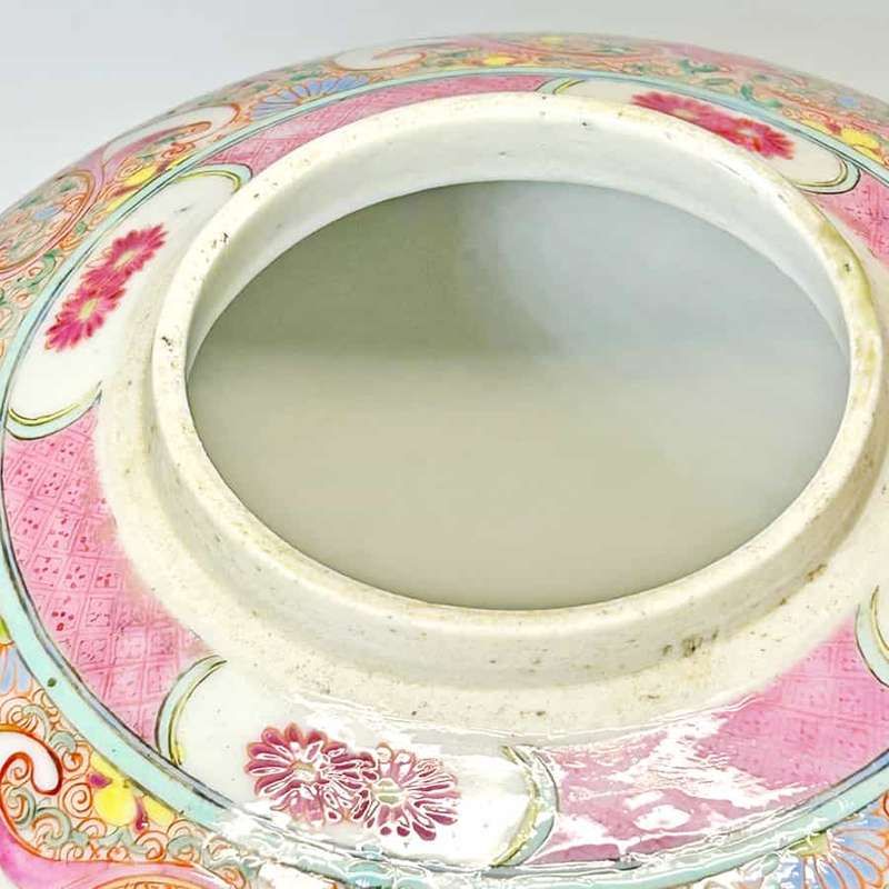 Chien Lung Period Chinese Ginger Jar And Cover 1735-1796