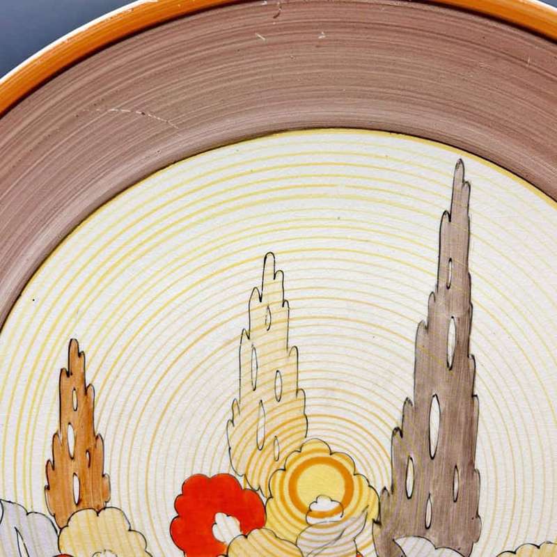 Clarice Cliff Capri Charger C1934