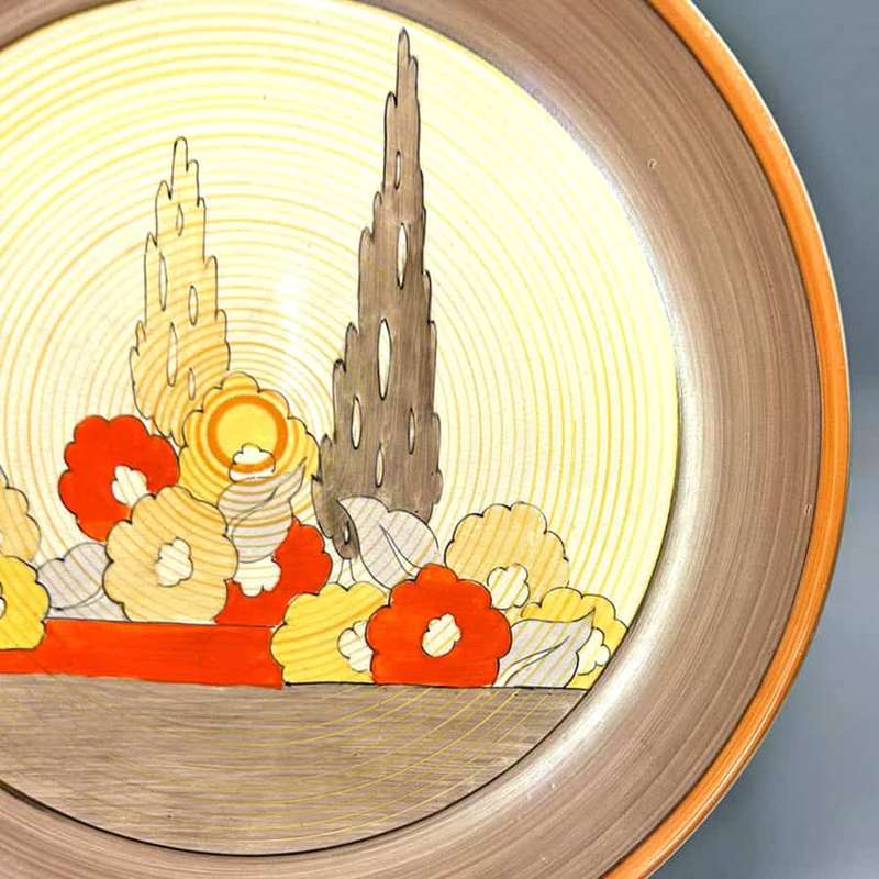 Clarice Cliff Capri Charger C1934