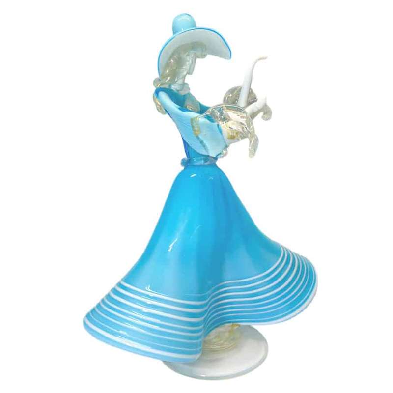 Murano Venetian Glass Female Dancer