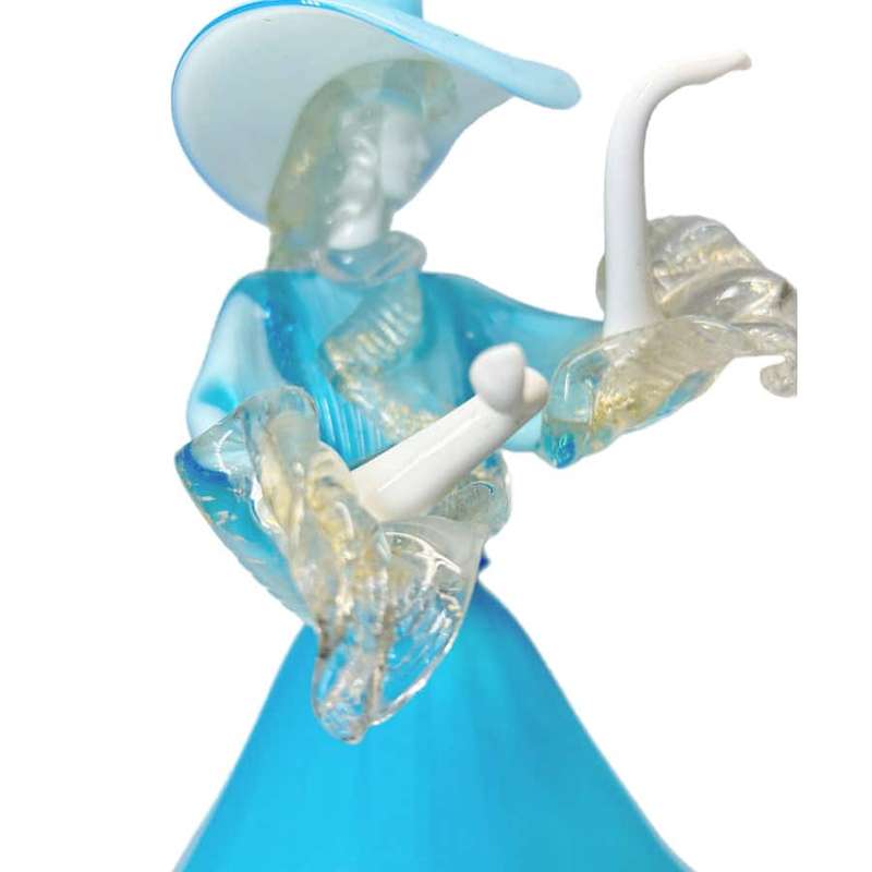 Murano Venetian Glass Female Dancer