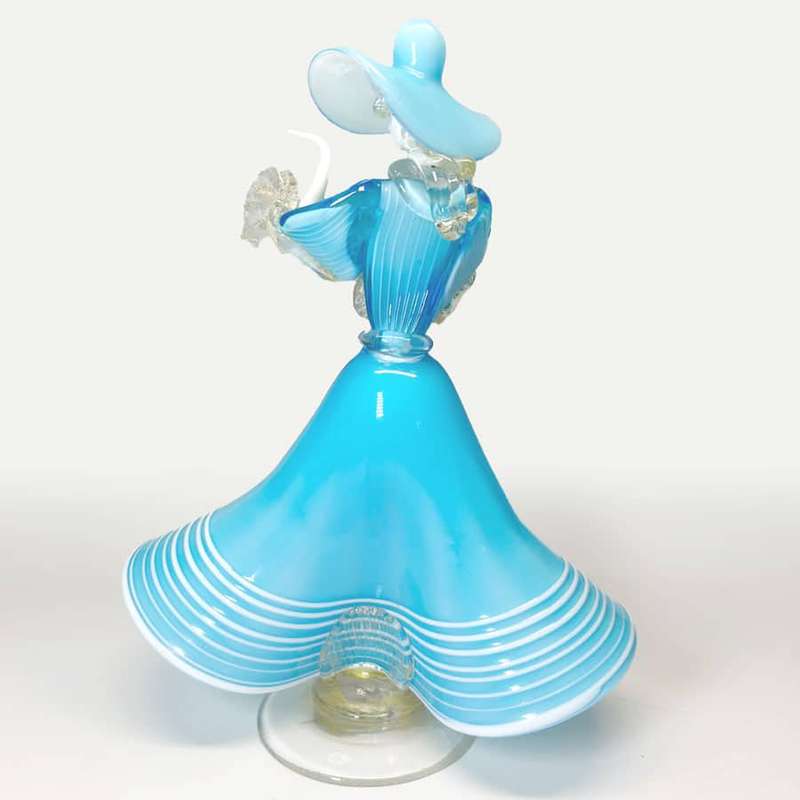 Murano Venetian Glass Female Dancer