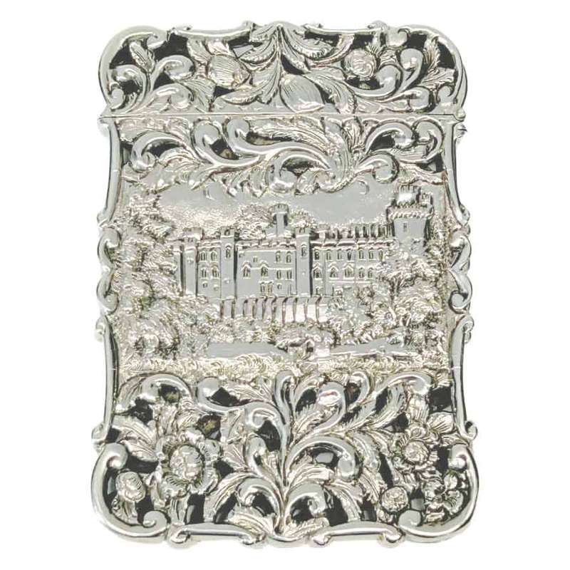 Nathaniel Mills Double Castle Card Case Birmingham 1843