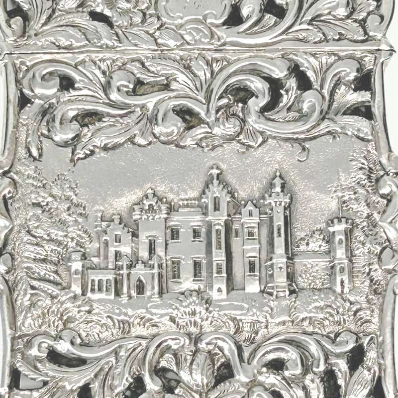 Nathaniel Mills Double Castle Card Case Birmingham 1843